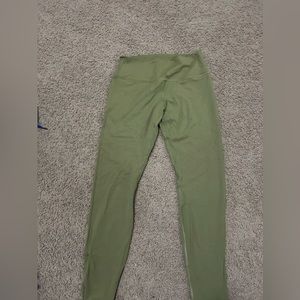 lululemon align leggings 25” green